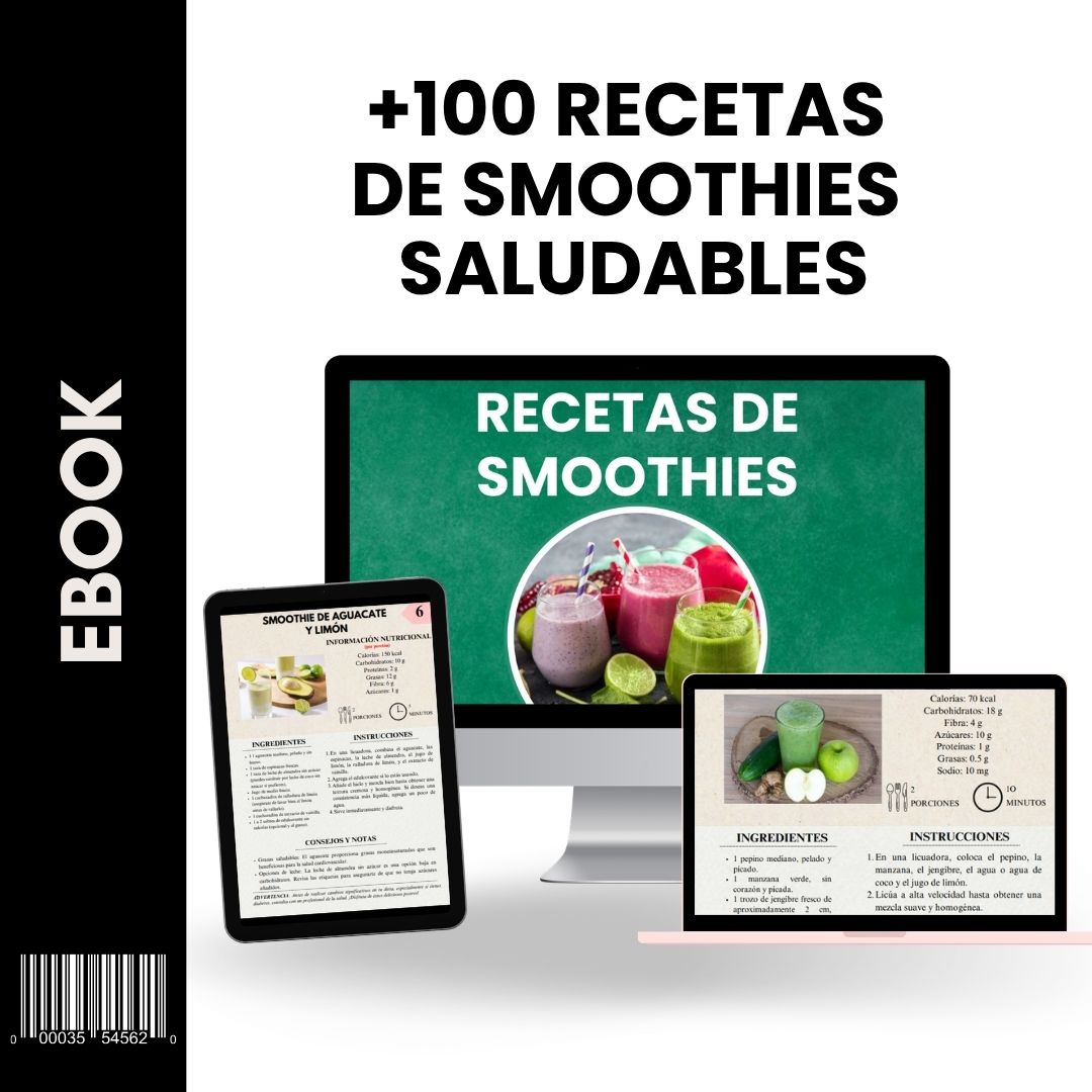 100 Recetas de Smoothies Saludables
