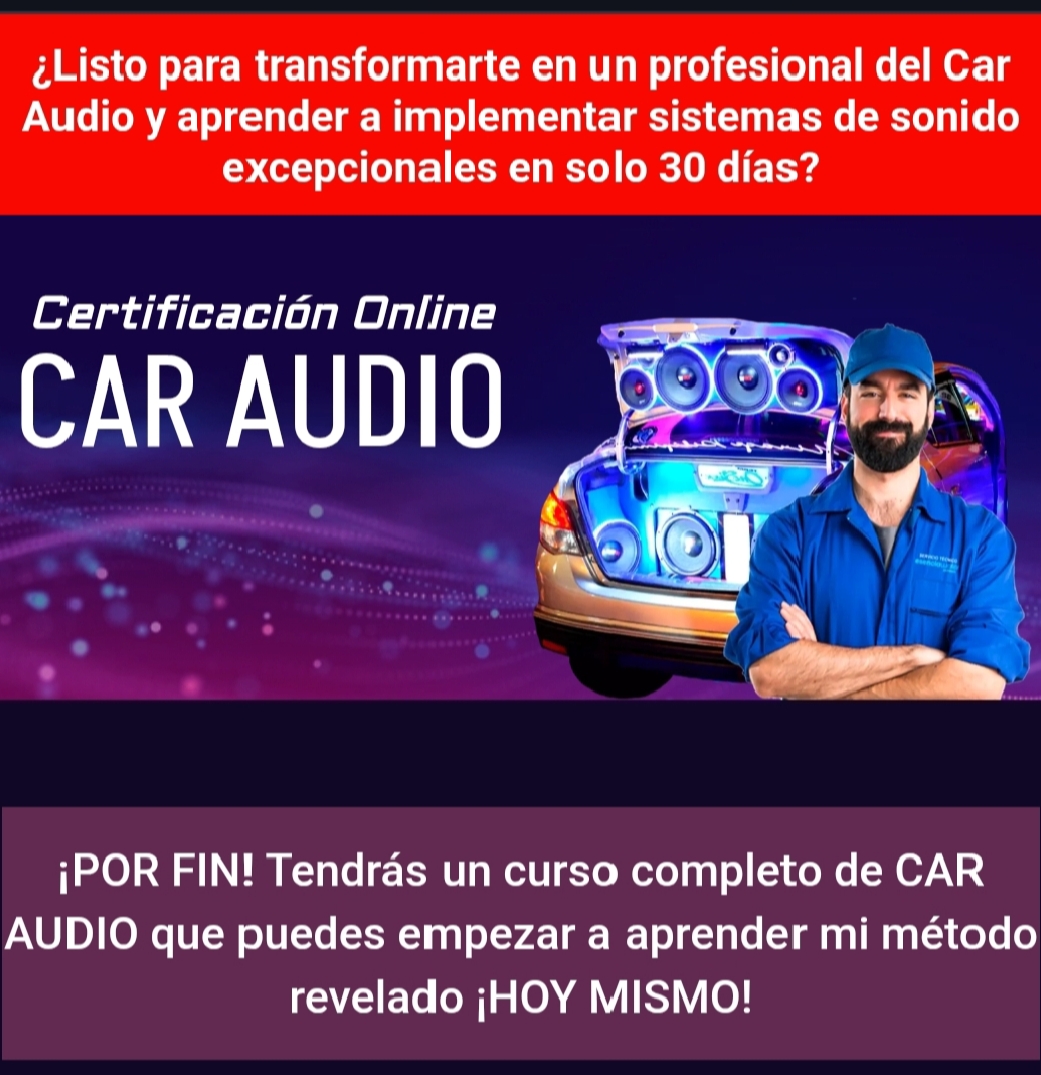 Car audio desde cero: por dónde empezar?