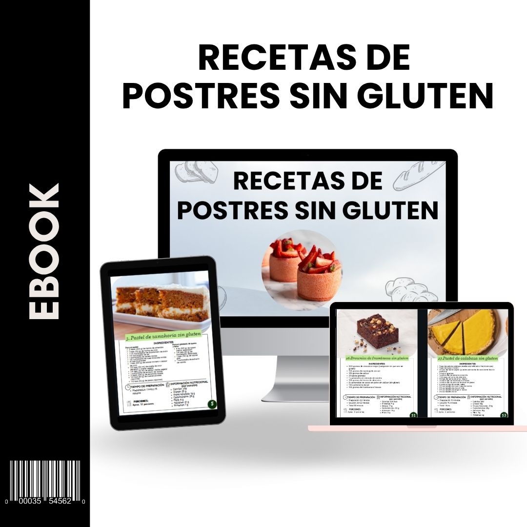 Recetas de Postres Sin Gluten