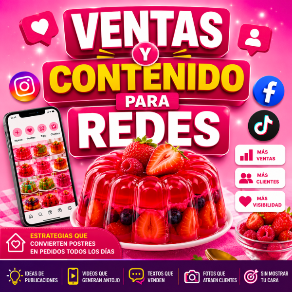 Pack Venta y Contenido para Redes